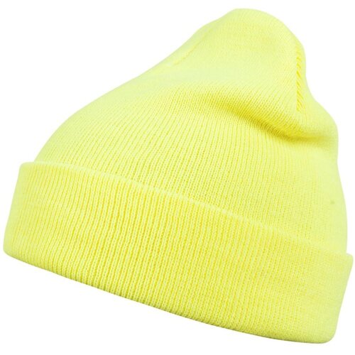 MD Basic Flap beanie neonyellow Slike