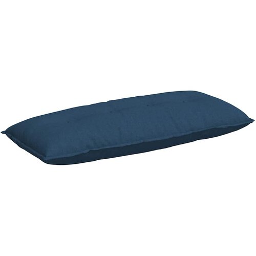 vidaXL Poglavni vzglavnik Modra 120 x 19 x 50 cm blago, (5000278301) Cene