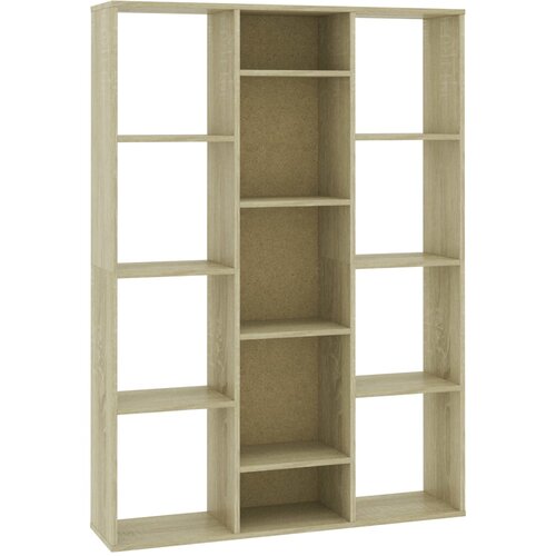 Maison Chic Knjižna omara - Knjižni regal sonoma hrast 100x24x140 cm iverna plošča, (21726001) Cene
