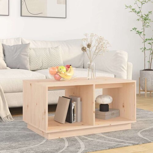  Klubska mizica 80x50x40 cm trdna borovina, (20711456) Slike