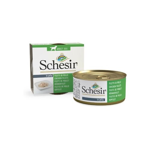 Schesir hrana za pse, piletina, adult, 150g Slike