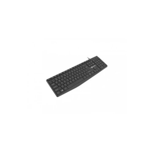 Natec NKL-1950 NAUTILUS, Slim Multimedia Keyboard US, Spill Proof, USB, Black Cene