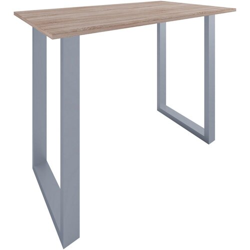 XXXL Barska Miza Xona, Barva Hrasta, Srebrna, 140x80cm Slike