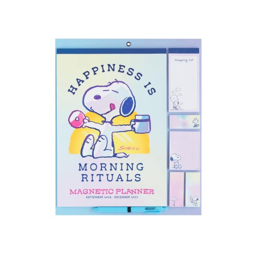 Grupo Erik Editores S. L. Snoopy - Zidni magnetni planer 2026/27 sa hemijskom - Snoopy, 16-Month, 30x35 cm Slike