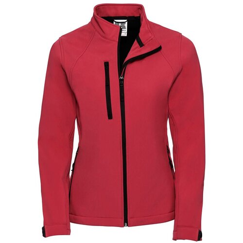 RUSSELL Red Women's Soft Shell Jacket Slike