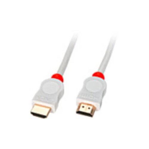 Lindy HDMI priključni kabel HDMI-A utikač, HDMI-A utikač 3.00 m bijela 41413 high speed HDMI, okrugli, UL certificiran, Ultra HD (4K) HDMI, dvostruko zaštićen, kruti unutarnji vodič HDMI kab Cijene