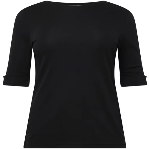 Lauren Ralph Lauren Plus Majica 'JUDY' črna