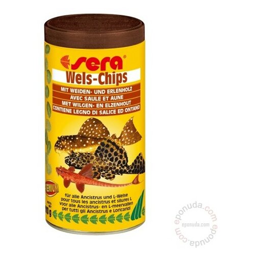 Sera hrana za algojede Catfish Chips, 190 g Slike