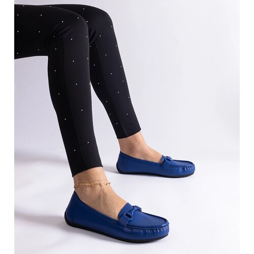 Gemre Blue classic eco leather loafers Pelayo Cijene