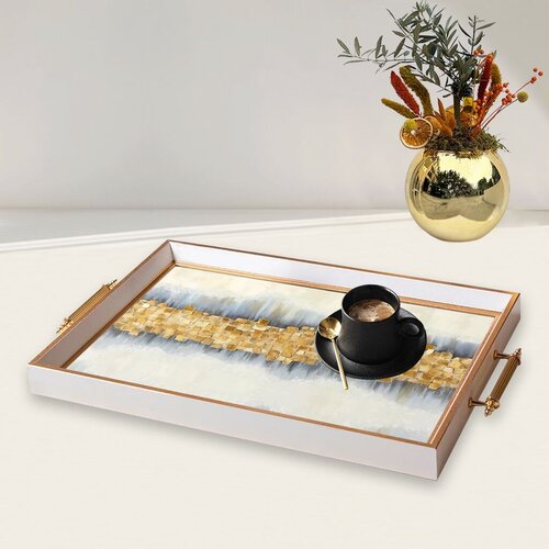 Aberto Design Poslužavnik TPB9855 50 x 29 x 3.5 cm, Šareni Cene