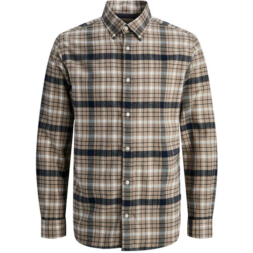 Jack &amp;amp; Jones Srajca &amp;#039;JPRBLUBARKLEY&amp;#039; mornarska / temno siva / bela Slike