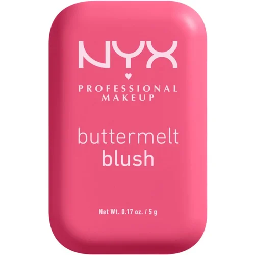 NYX Professional Makeup Buttermelt Blush pudrasto rdečilo odtenek 08 Gettin Butta 5 g