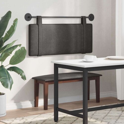  Držeće uzglavlje Zidne Crna 110 x 55 x 5 cm Antikni PU - Crna 100 cm bez LED Slike