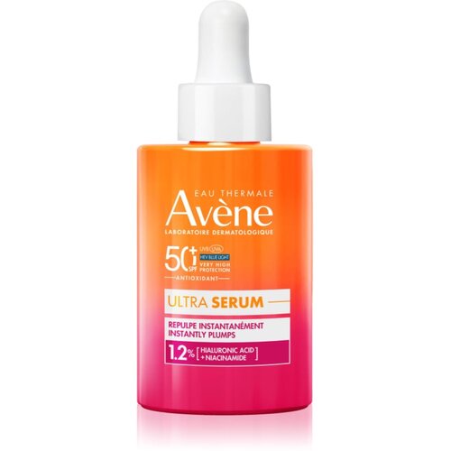 Av&amp;egrave;ne Sun Ultra Serum serum za lice s učinkom liftinga i učvr&amp;scaron;ćivanja SPF 50+ 30 ml Slike
