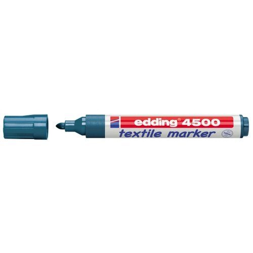Edding vodootporni marker t-shirt E-4500 2-3mm tamno plava Slike