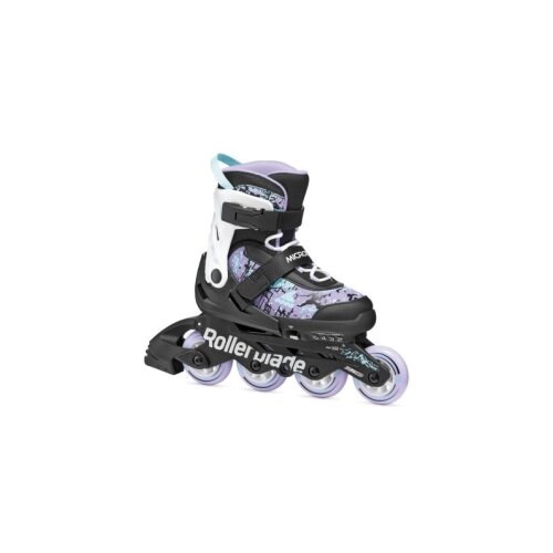  ROLERI ROLLERBLADE DEČIJI MICROBLADE SL black-lavander-light blue Slike