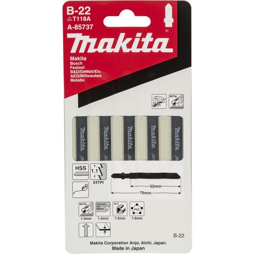 Makita A-85737 Jigsaw Blade B-22 Cijene