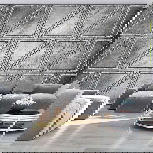  Tapeta - Dancing with triangles 100x70 Slike