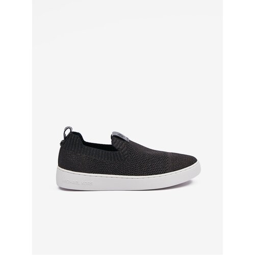 Michael Kors Black Ladies Slip on Sneakers Juno - Women Slike