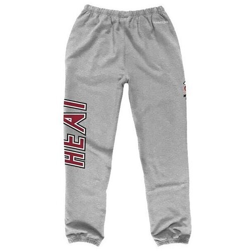 Mitchell And Ness Spodnji deli trenirke Champ City Fleece Miami Heat Siva Cene