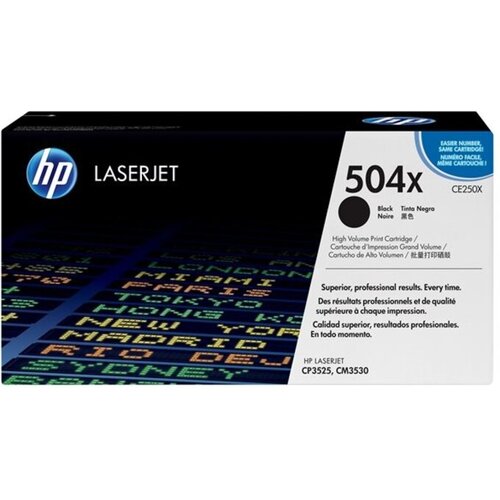 HP "Toner 504X CE250X Schwarz Hohe Kapazität" Cijene
