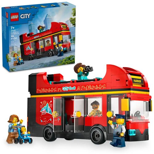 Lego City: Rdeči dvonadstropni turistični avtobus Cene