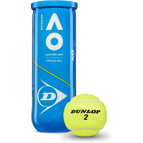 Dunlop australian open 3/1, lopta za tenis, žuta 601354 Slike