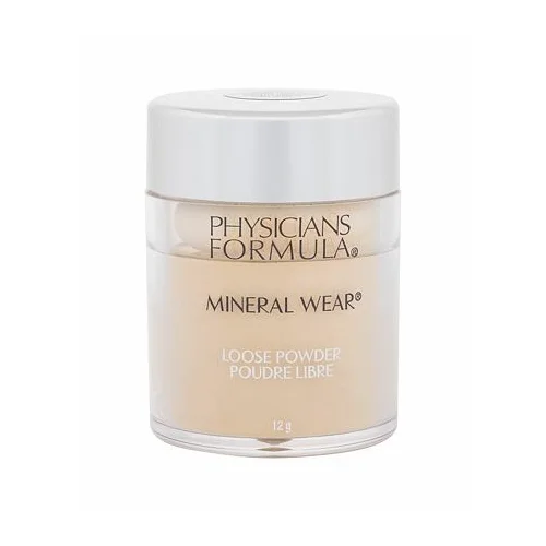 Physicians Formula mineral wear puder za posvetlitev kože 12 g odtenek translucent light