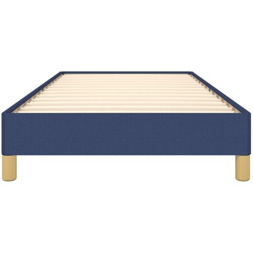  Okvir za krevet bez madraca plava 90x190cm od tkanine Slike