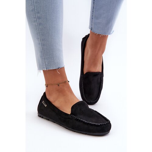 Boto Women's Black Faux Suede Moccasins Amrutia Cijene