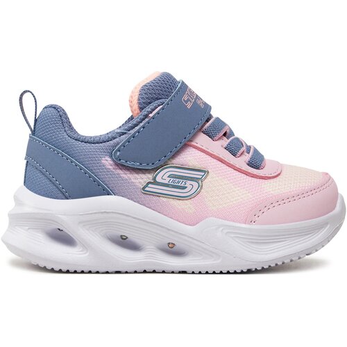 Skechers Patike za devojčice Sola Glow Ombre Deluxe Gt, Roze-Ljubičaste Cene