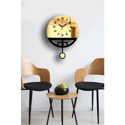 Wallity Zidni sat Vlnt108Al, 39x50 cm, Zlatne boje Cene