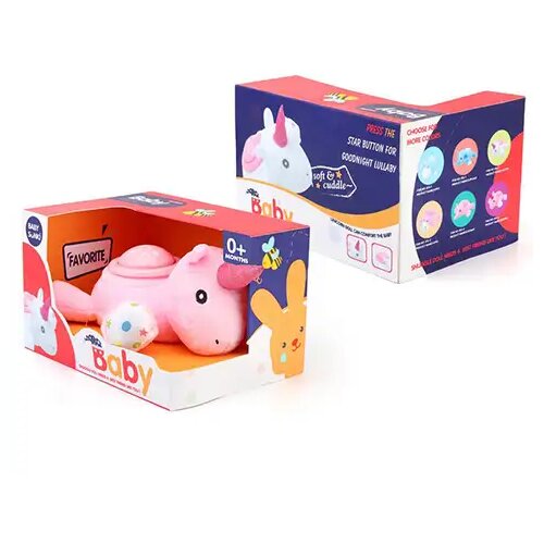 Magic Toys ružičasti plišani jednorog sa svijetlom i zvukom Cene