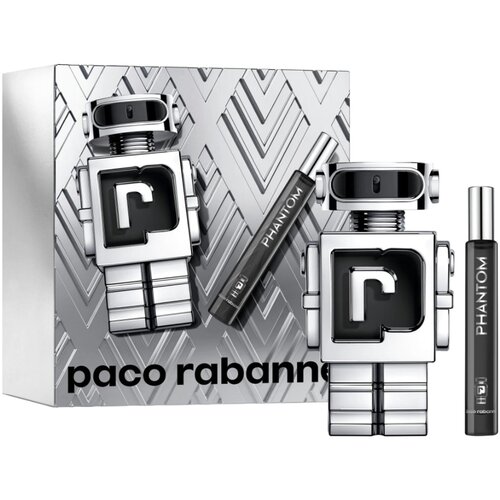 Paco Rabanne muški poklon set Phantom EDT, 100ml + mini 20ml Slike