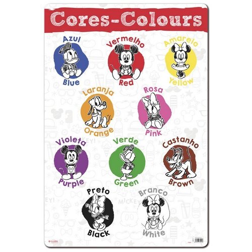 Grupo LAMINA DIDACTICA PORTUGUES CORE MICKEY, (21239635) Cene