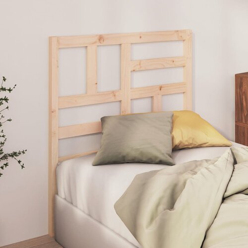 vidaXL Posteljno vzglavje 106x4x104 cm trdna borovina Cene