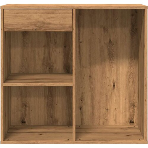 VidaXL kozmetički ormarić artisan hrast 80x40x75 cm izrađeno drvo Slike