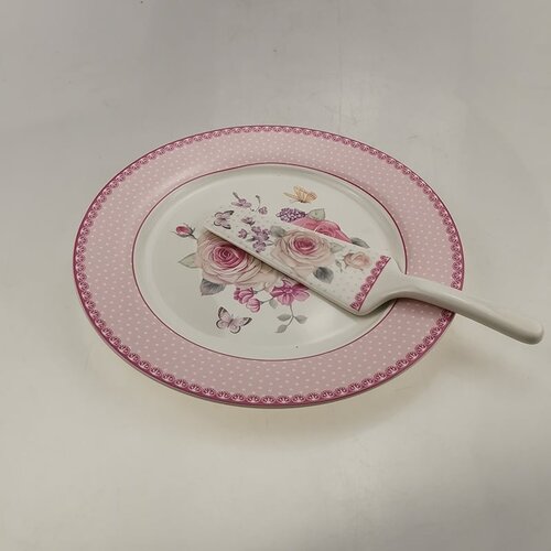 Tanjir za tortu sa špatulom 180317 Cene