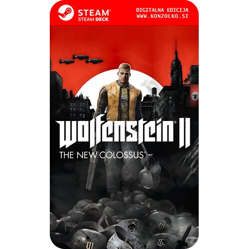  Wolfenstein 2 The New Colossus - Steam koda brez &scaron;katlice (WINDOWS PC | STEAM DECK) Cene