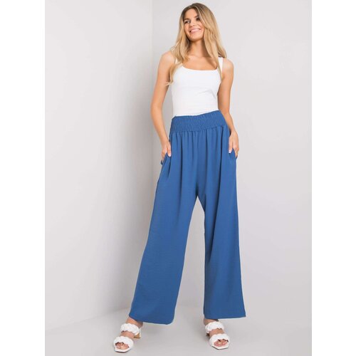 RUE PARIS Trousers-RO-SP-8012.91P-dark blue Slike