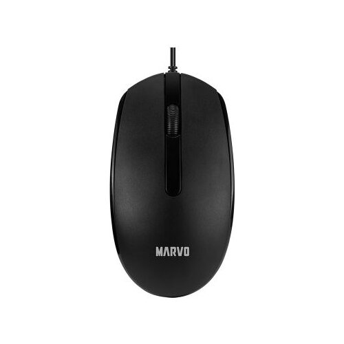 Marvo OFFICE MS003 BK ŽIČNA MI&amp;Scaron;KA ČRNE BARVE Slike