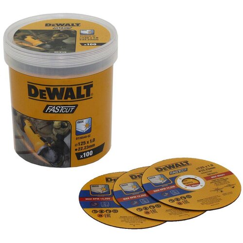 Dewalt DT20540 rezna ploča za inox 125 x 1 mm (100 kom) Cijene
