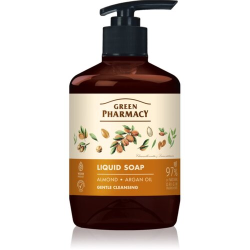Green Pharmacy Almond &amp;amp; Argan Oil tekući sapun za ruke 460 ml Slike