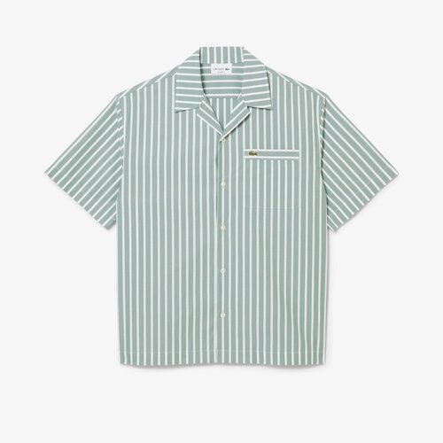 Lacoste Srajce z dolgimi rokavi SLEEVED CASUAL SHIRT Zelena Cene
