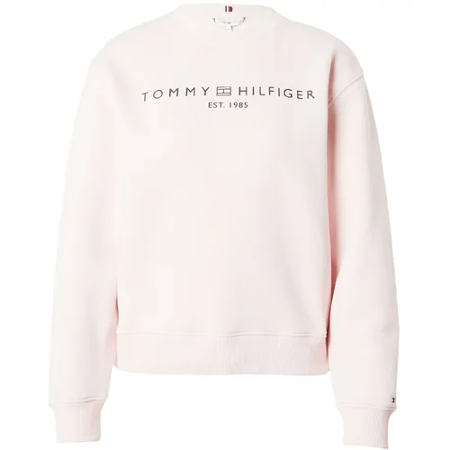 Tommy Hilfiger Sweater majica mornarsko plava / roza / crvena / crna