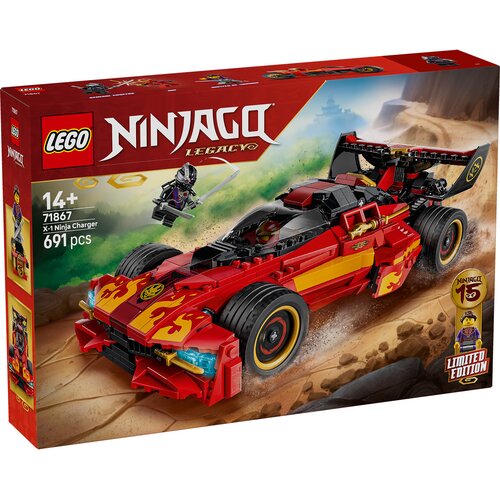 Lego Ninjago X-1 Ninja Charger - 15. godi&amp;scaron;njica 71867, Uzrast 14+ Slike