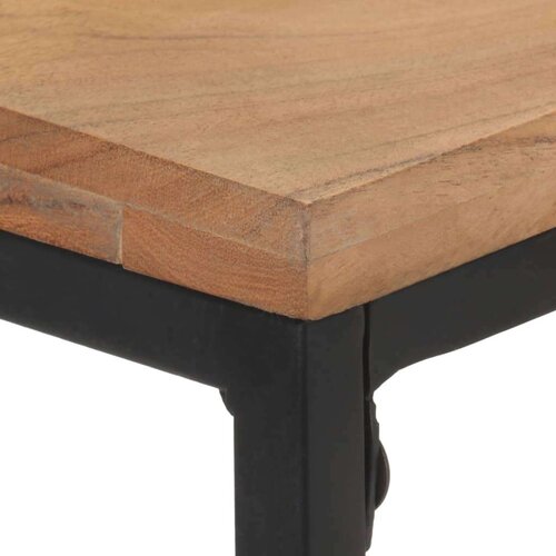  Konzolni stol 110 x 35 x 75 cm od masivnog bagremovog drva - 1 Masivno bagremovo drvo Slike