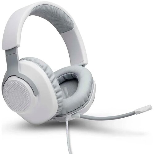 JBL Slu&scaron;alice sa mikrofonom QUANTUM 100 bijele Cijene