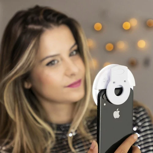 InnovaGoods Punjivi svjetlosni prsten za selfie Instahoop