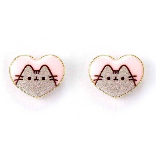 Pusheen Nau&scaron;nice - srca, roza i zlatni ton Cijene